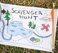 kid's scavenger hunt